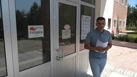 Depremde her şeyini kaybeden Malatyalı genç, Elazığ'da 1 dakika ile sınava giremedi