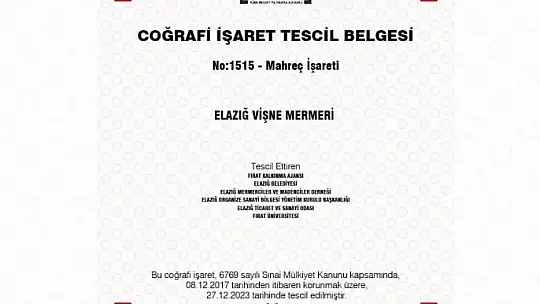 (Düzeltme) Tescilli Elazığ vişne mermeri: Kabe ve Beyaz Saray'dan 68 ülkeyi süslüyor