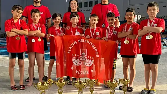 Elazığ Belediyesi'nden yüzmede 98 derece