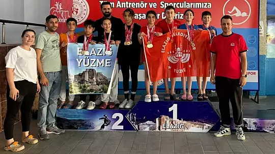 Elazığ Belediyesi'nden yüzmede 98 derece