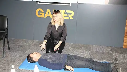 Elazığ Belediyesi tarafından GAMER personeline ilk yardım eğitimi verildi