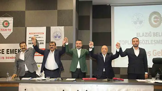 Elazığ Belediyesinde işçilerin ücretlerine yüzde 103 zam yapıldı