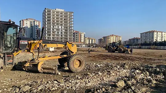 Elazığ Belediyesinden konteyner kent kurulumuna destek