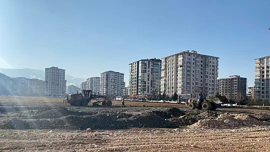 Elazığ Belediyesinden konteyner kent kurulumuna destek