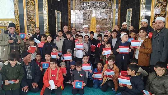 Elazığ'da 'Camiyi Seviyoruz, Namazla Buluşuyoruz' projesi sona erdi