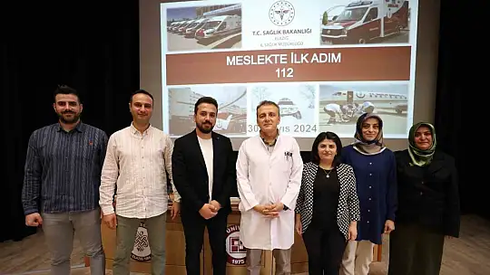 Elazığ'da 'Meslekte İlk Adım 112' paneli düzenlendi