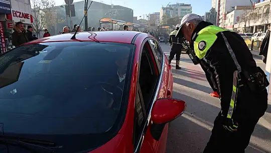Elazığ'da 'Önce Yaya' uygulaması