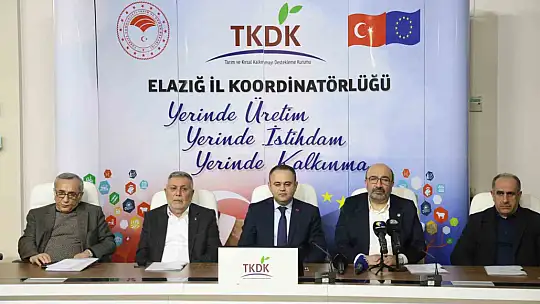Elazığ'da 10 yılda 578 projeye 2,2 milyar lira hibe desteği verildi