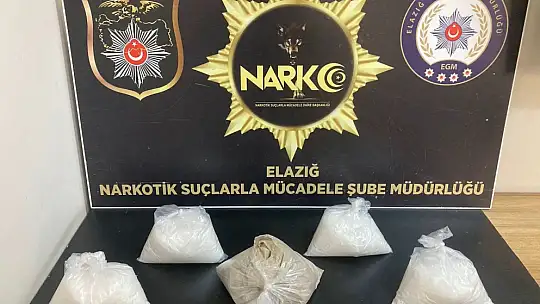 Elazığ'da 123 kilo uyuşturucu madde ele geçirildi: 11 tutuklama