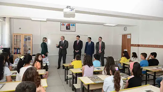 Elazığ'da 137 bin öğrenci karne aldı
