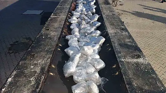 Elazığ'da 138 kilo skunk ele geçirildi