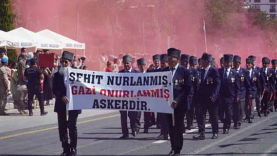 Elazığ'da 30 Ağustos Zafer Bayramı coşkusu