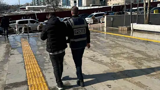 Elazığ'da 53 yıl kesinleşmiş hapis cezası bulunan 5 zanlı tutuklandı