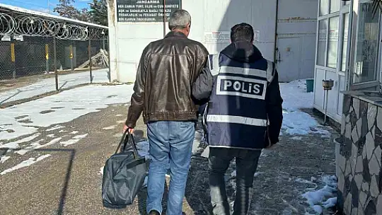 Elazığ'da 53 yıl kesinleşmiş hapis cezası bulunan 5 zanlı tutuklandı