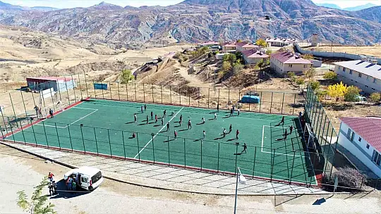 Elazığ'da 54 sahanın yapımı tamamlandı