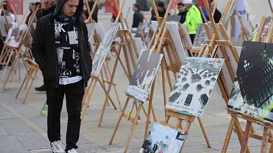 Elazığ'da 6 Şubat depremleri konulu fotoğraf sergisi