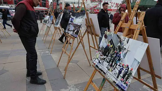 Elazığ'da 6 Şubat depremleri konulu fotoğraf sergisi