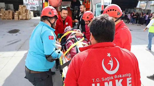 Elazığ'da 6.7'lik deprem tatbikatı