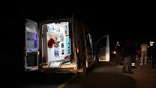 Elazığ'da ambulans şarampole devrildi: 3 yaralı