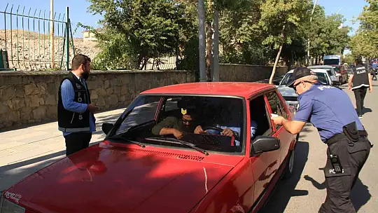 Elazığ'da asayiş uygulamaları sürüyor