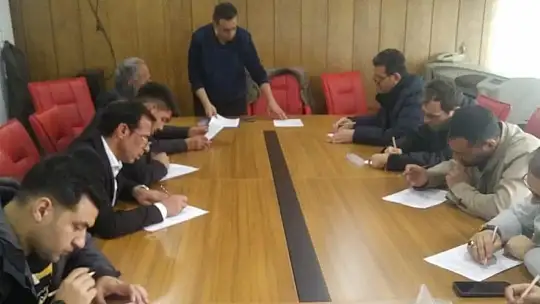 Elazığ'da avcı adaylarına yönelik sınav