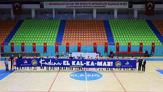 Elazığ'da basketbol yerel lig müsabakaları başladı