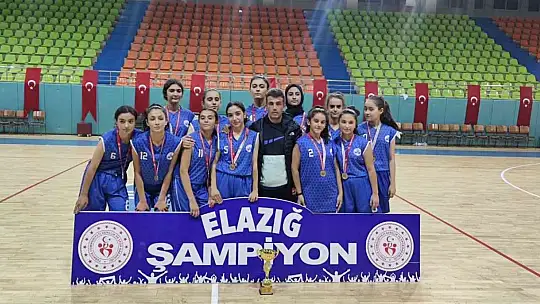 Elazığ'da Basketbol Yerel Lig U14 müsabakaları tamamlandı