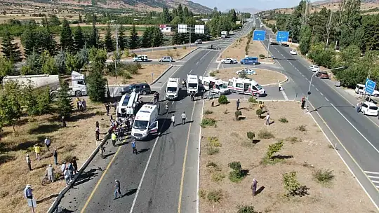 Elazığ'da bir yılda meydana gelen 3 bin 91 kazada 14 kişi hayatını kaybetti