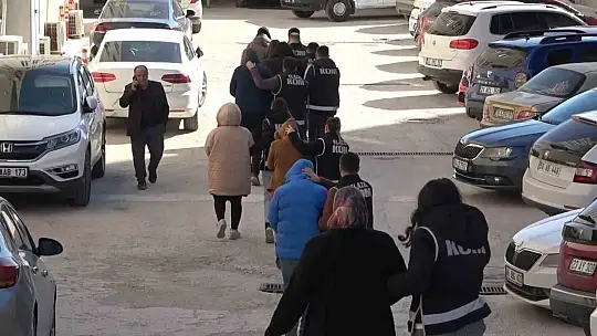Elazığ'da Cımbız-2 Operasyonu: Kamuyu 4 milyon 200 bin lira zarara uğratan 7 şüpheli yakalandı