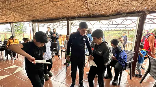 Elazığ'da depremzede çocuklara doğal terapi