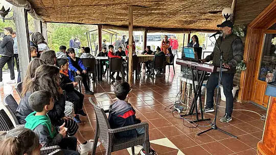 Elazığ'da depremzede çocuklara doğal terapi