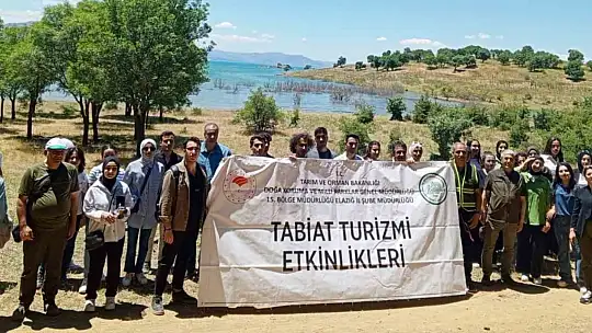 Elazığ'da doğa yürüyüşü düzenlendi