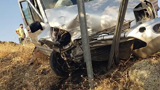 Elazığ'da feci kaza: 9 yaralı