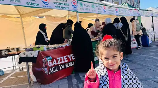 Elazığ'da Gazze etkinliğine yoğun ilgi
