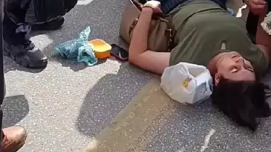 Elazığ'da hafif ticari aracın çarptığı kadın yaralandı