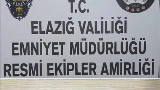 Elazığ'da haklarında kesinleşmiş hapis cezası bulunan 6 zanlı yakalandı