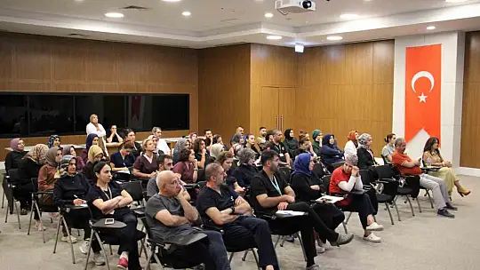 Elazığ'da hastane çalışanlarına SKS eğitimi