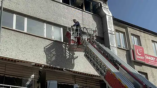 Elazığ'da havalandırma motoru yangın çıkardı