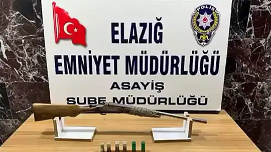 Elazığ'da havaya ateş eden 6 şüpheli yakalandı