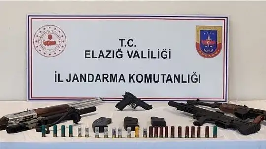 Elazığ'da havaya ateş eden şüpheli yakalandı