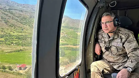 Elazığ'da helikopter destekli trafik denetimi yapıldı