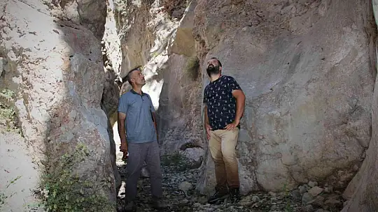 Elazığ'da heyecanlandıran keşif, Gümüşçay Kanyonu