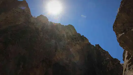 Elazığ'da heyecanlandıran keşif, Gümüşçay Kanyonu
