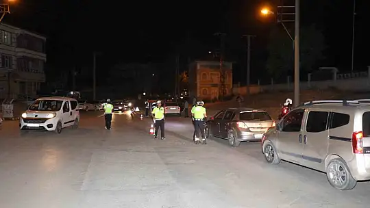 Elazığ'da huzur ve güven uygulaması