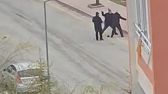 Elazığ'da iki yaşlı vatandaş birbirine girdi