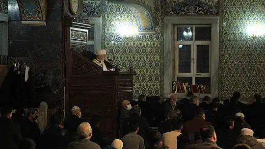 Elazığ'da ilk teravih namazı coşkusu yaşandı