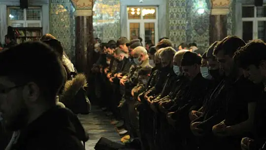 Elazığ'da ilk teravih namazı coşkusu yaşandı