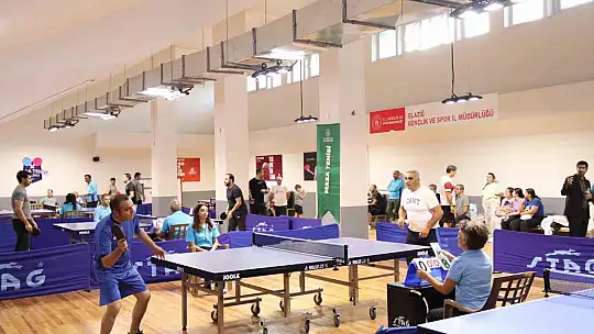 Elazığ'da Kamu Spor Oyunları tamamlandı