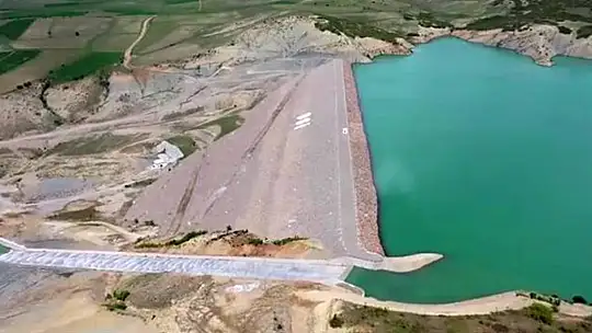 Elazığ'da Kanatlı Barajı tam doluluğa ulaştı