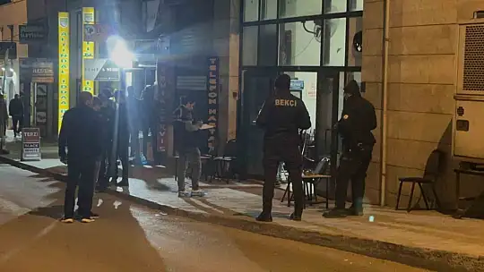 Elazığ'da kıraathaneye silahlı saldırı: 2 yaralı